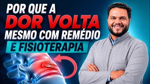 Capa do vídeo: Por que a dor volta mesmo com remédio e fisioterapia